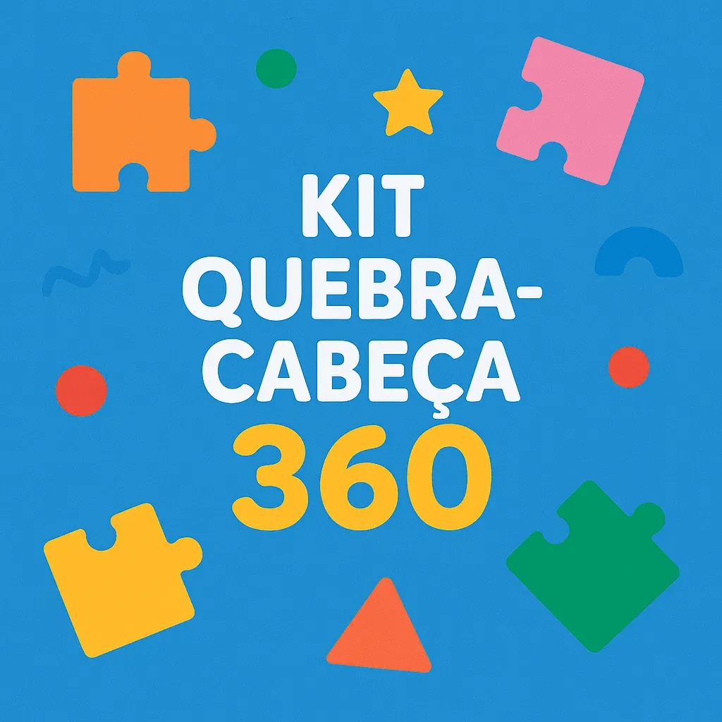 Kit Quebra-Cabeça 360