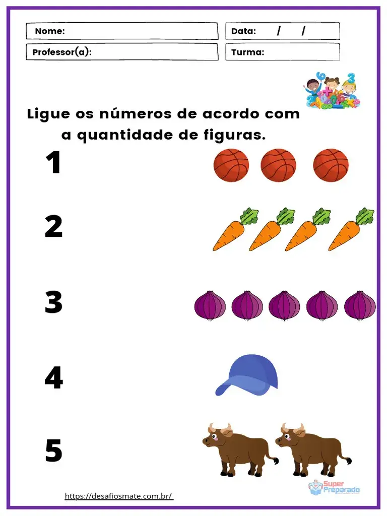 jogos-de-matemática-para-imprimir-grátis-Ligue-os-Números-aos-Quantitativos