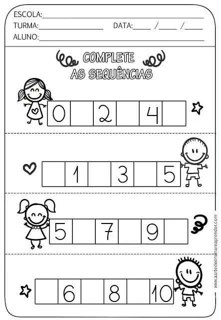 jogos-de-matemática-para-imprimir-grátis-Sequência-Numérica-que-Faltava