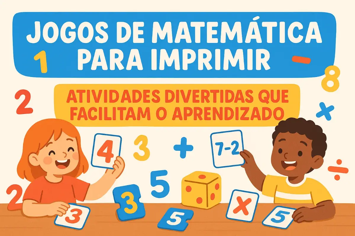 Jogos de matemática para imprimir: Atividades divertidas que facilitam o aprendizado