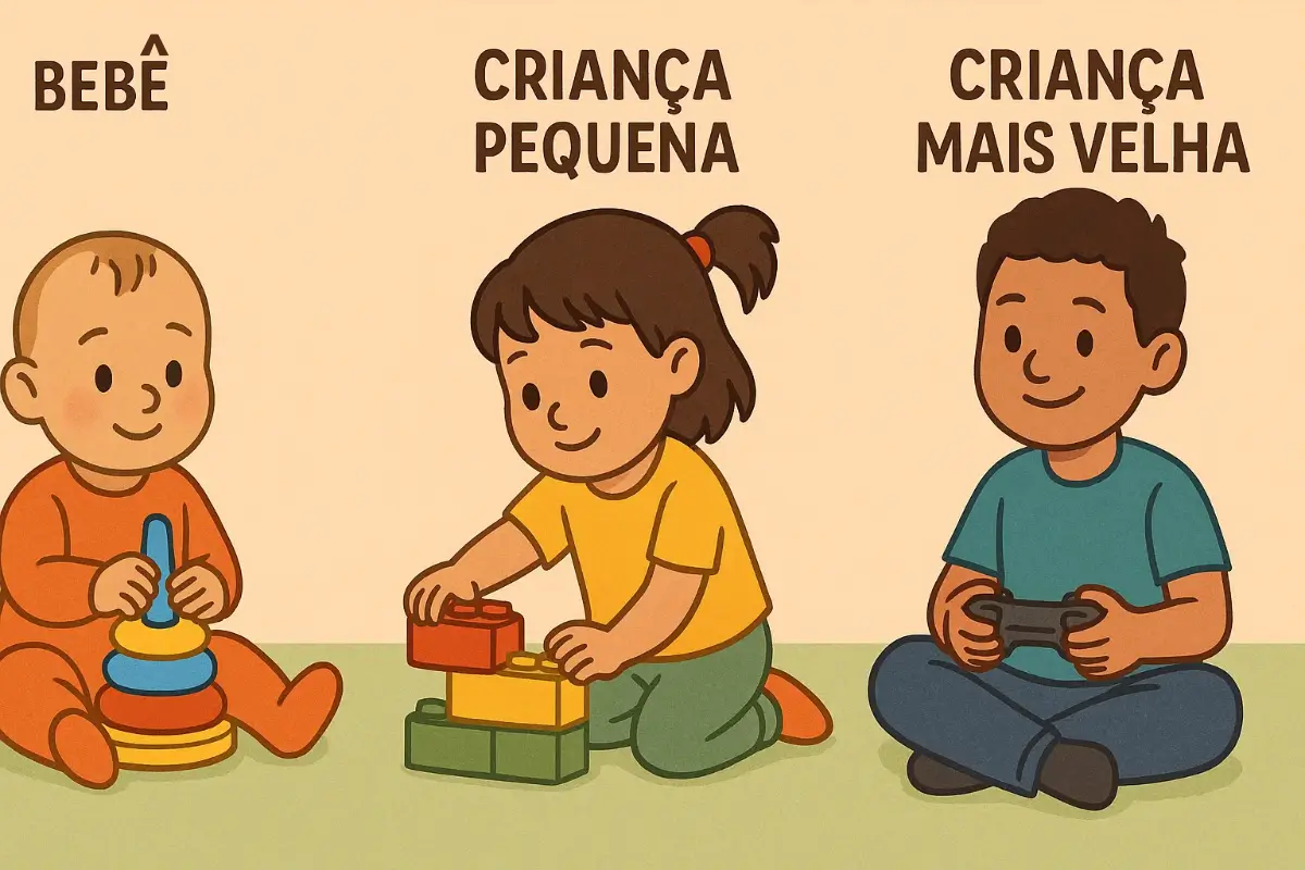 Jogos por idade: O que funciona em cada fase