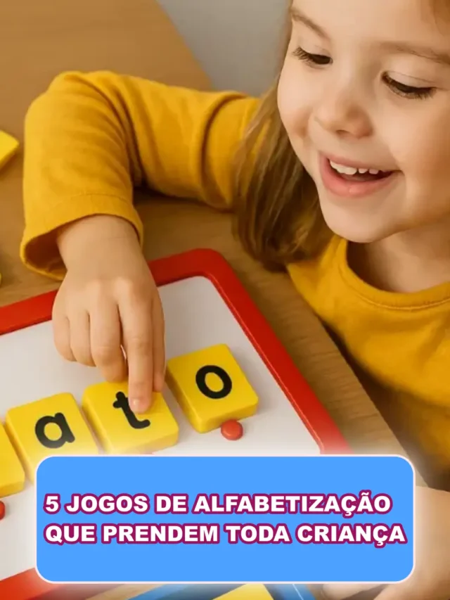 5 Jogos de Alfabetização que Prendem Toda Criança