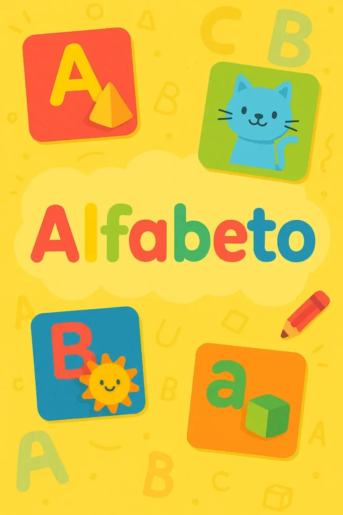 Jogo da memória para imprimir em PDF sobre Alfabeto