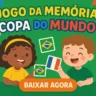 Jogo da Memória Copa do Mundo para Imprimir em PDF