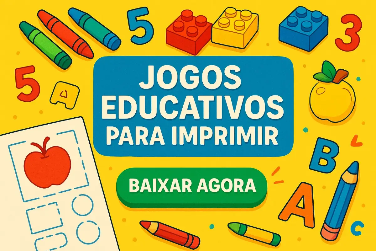 Jogos Educativos para Imprimir PDF