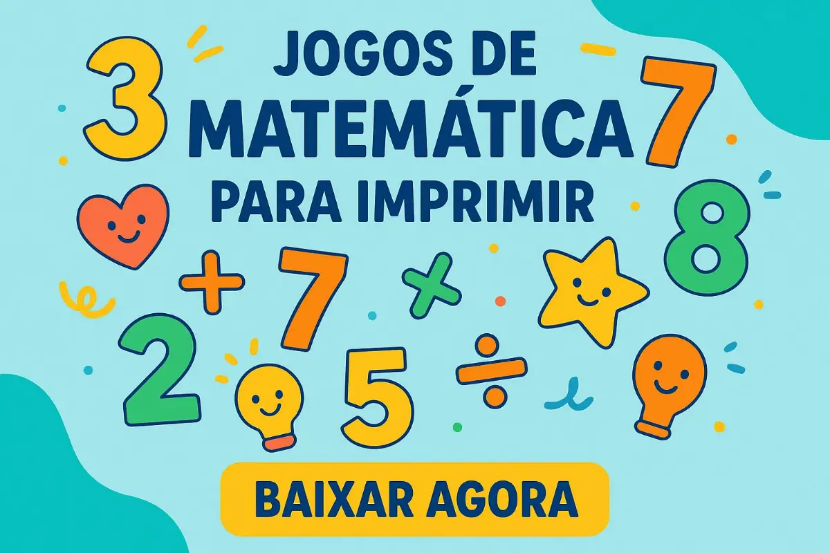 Jogos de Matemática para Imprimir PDF