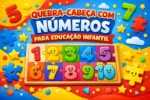 Quebra-Cabeça com Números para Educação Infantil