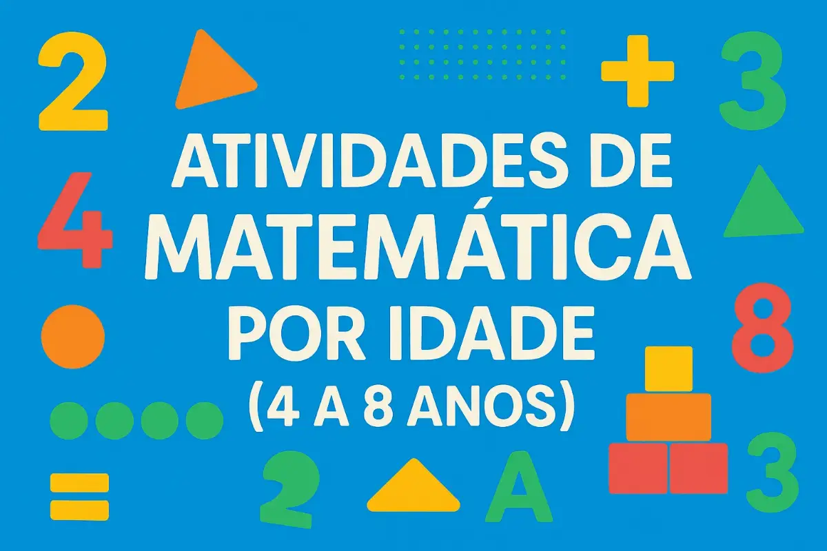 Atividades de Matemática por Idade (4 a 8 anos)