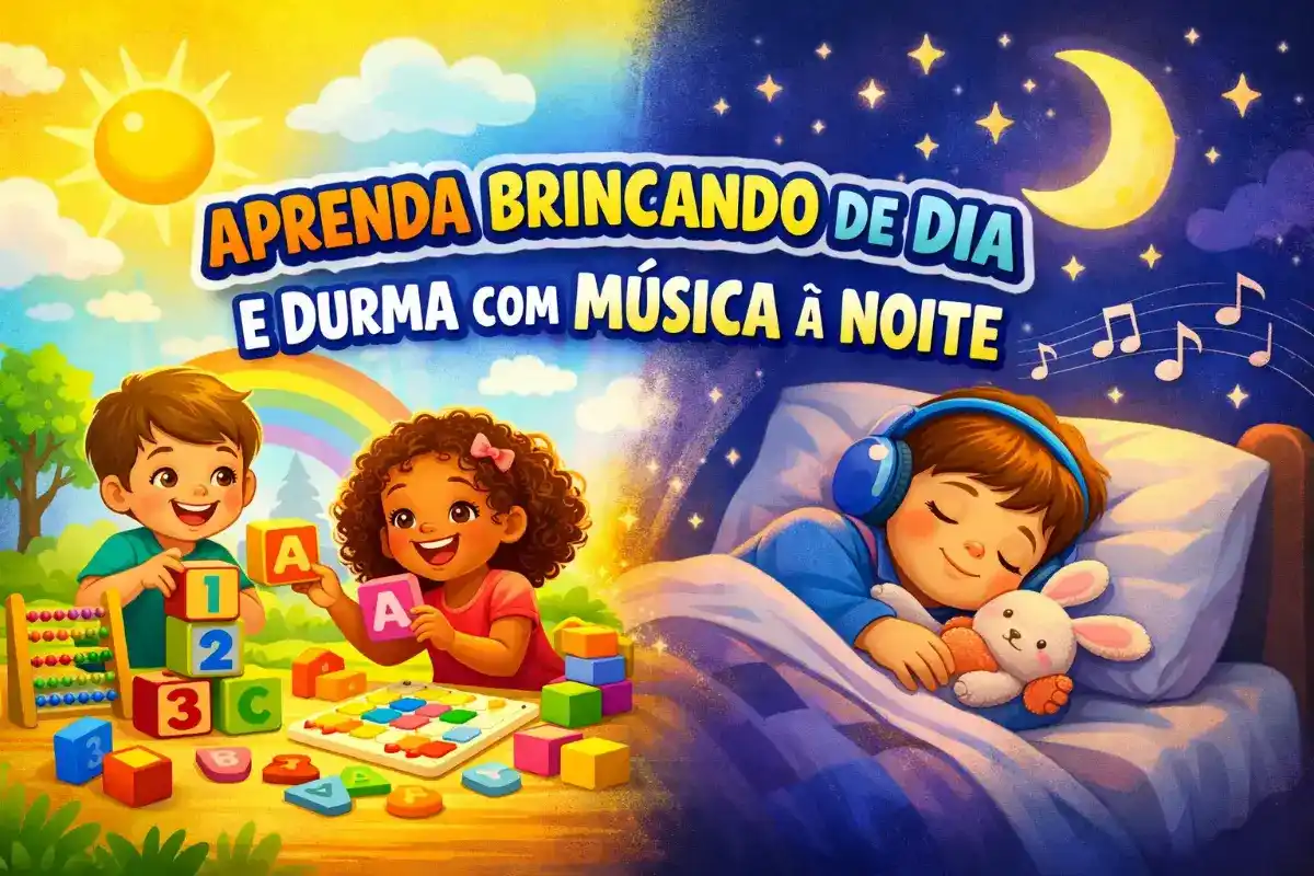 Do Aprendizado ao Sono: Como Usar Jogos Educativos e Músicas de Ninar na Rotina Infantil