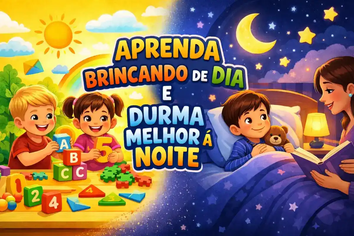 Jogos Educativos para o Dia e Histórias para Dormir à Noite: Como Equilibrar Aprendizado e Descanso