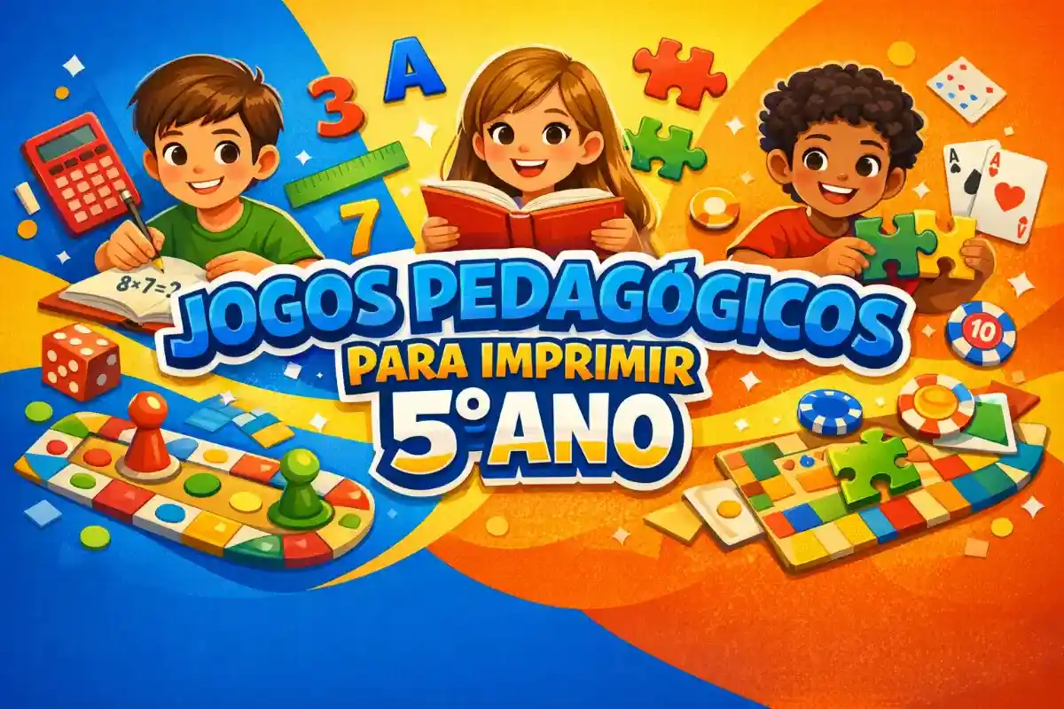 Jogos pedagógicos para imprimir 5° ano