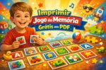 Imprimir jogo da memória grátis em PDF