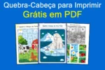 Quebra-Cabeça para Imprimir Grátis em PDF